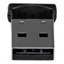 Startechcom Usbbt1Edr4 Adaptador Bluetooth 4.0 USB Clase 1 - Conexión Inalámbrica de Largo Alcance hasta 50 metros para PC, Mac