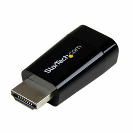 StarTech.com Adaptador Conversor de Vídeo HDMI a VGA HD2VGAMICRO Negro