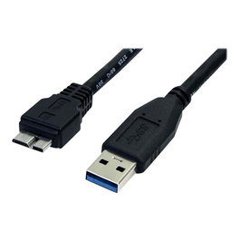 StarTech Cable USB 3.0 SuperSpeed USB A a Micro USB B, 5 Gbps, 50 cm, Blindado, Negro