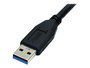StarTech Cable USB 3.0 SuperSpeed USB A a Micro USB B, 5 Gbps, 50 cm, Blindado, Negro