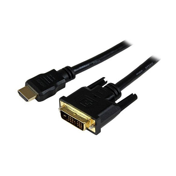 StarTech.com Cable HDMI a DVI-D Macho a Macho, 1,5 m, Negro
