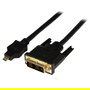 StarTech Cable Micro HDMI a DVI-D 1m - Macho a Macho, Resolución 1920x1200, 60Hz