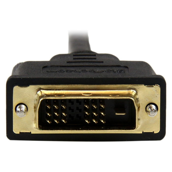 StarTech Cable Micro HDMI a DVI-D 1m - Macho a Macho, Resolución 1920x1200, 60Hz