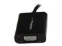 StarTech Adaptador Mini DisplayPort a VGA MDP2VGA2, Convertidor Activo con Resolución Full HD 1920x1200, Compatible con Mac y PC, Conector Mini DP Macho a VGA Hembra, Negro