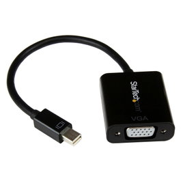 StarTech Adaptador Mini DisplayPort a VGA MDP2VGA2 Negro