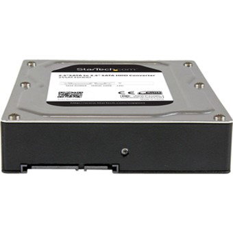StarTech.com Adaptador Caja Convertidor para Discos Duros SSD de 2.5" a 3.5" SATA 25SAT35HDD, Bandeja para HDD/SSD Hasta 12.5 mm Altura, Aluminio/Plástico