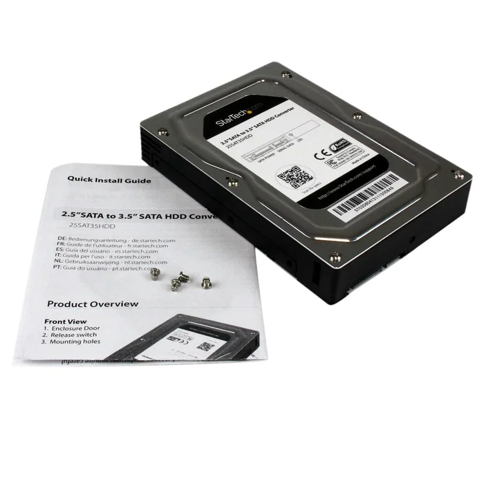 StarTech Caja Adaptadora de HDD/SSD SATA de 2,5 a 3,5 pulgadas 25SAT35HDD StarTech Caja Adaptadora de HDD/SSD SATA de 2,5 a 3,5 pulgadas 25SAT35HDD