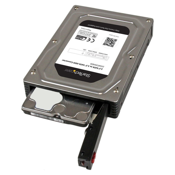 StarTech.com 25SAT35HDD Adaptador Interno para Disco Duro SSD SATA de 2.5" a Bahía de 3.5"