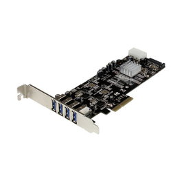 StarTech.com PEXUSB3S42V Tarjeta de 4 Puertos USB 3.2 Gen 1 con Soporte UASP