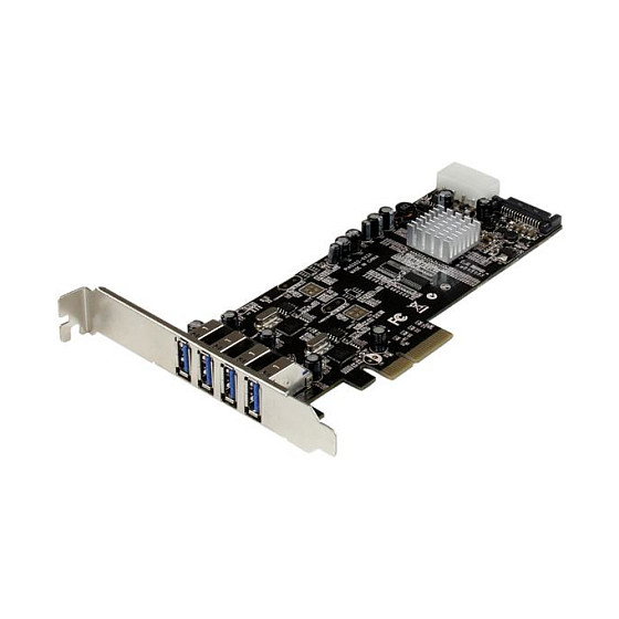 StarTech.com PEXUSB3S42V Tarjeta de 4 Puertos USB 3.2 Gen 1 con Soporte UASP StarTech.com PEXUSB3S42V Tarjeta de 4 Puertos USB 3.2 Gen 1 con Soporte UASP