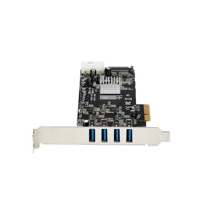 StarTech PEXUSB3S44V Tarjeta PCI Express con 4 Puertos USB 3.2 Gen 1