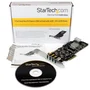 StarTech PEXUSB3S44V Tarjeta PCI Express con 4 Puertos USB 3.2 Gen 1