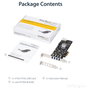 Tarjeta PCI Startech PEXUSB3S44V