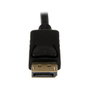 StarTech.com Adaptador Activo de Vídeo Externo DisplayPort a DVI, 1,8 m, Negro