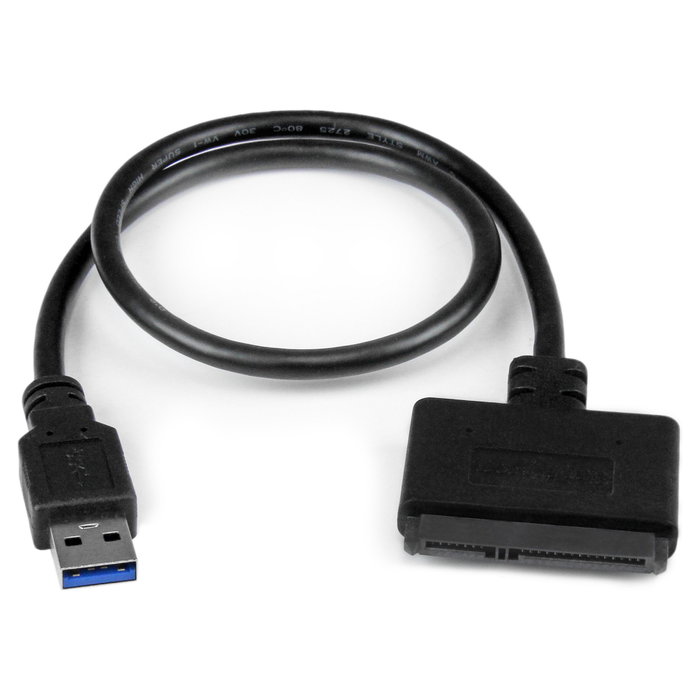 StarTech Adaptador USB 3.0 a SATA III para SSD/HDD de 2,5 pulgadas con UASP
