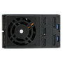 StarTech.com Backplane Móvil con 3 Bahías Hot-Swap para Discos SATA/SAS de 3.5 pulgadas HSB3SATSASBA