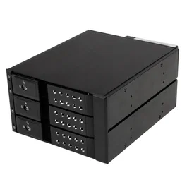 StarTech.com Rack Móvil Backplane 3 Bahías para Unidades 3.5