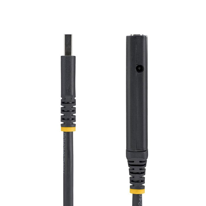 Startech Cable de Extensión USB 2.0 Activo 10m USB2AAEXT10M - Alargador Amplificado USB-A Macho a USB-A Hembra, Blindado, Plug and Play, Incluye Adaptador de Alimentación