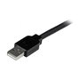 StarTech Cable de Extension Activo USB 2.0 de 25 m Macho a Hembra, Alargador Amplificado con Repetidor de Señal