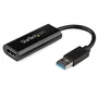 StarTech USB32HDES Adaptador Gráfico USB 3.0 a HDMI Negro