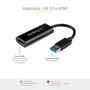 StarTech USB 3.0 a HDMI USB32HDES Negro