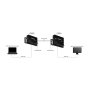 Startech Extensor HDMI HDBaseT 4K 100m ST121HDBTPW Negro