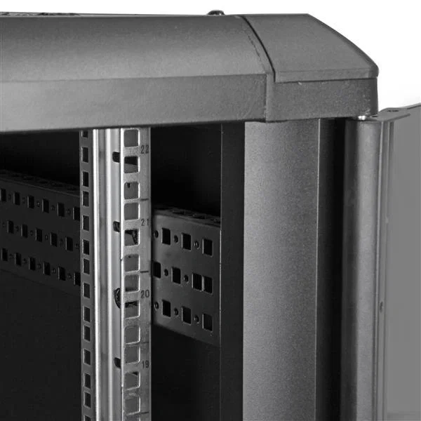 StarTech.com Armario Rack para Servidores 22U 19″ 4 Columnas con Cerradura, Ruedas y Carriles de Montaje Ajustables StarTech.com Armario Rack para Servidores 22U 19″ 4 Columnas con Cerradura, Ruedas y Carriles de Montaje Ajustables