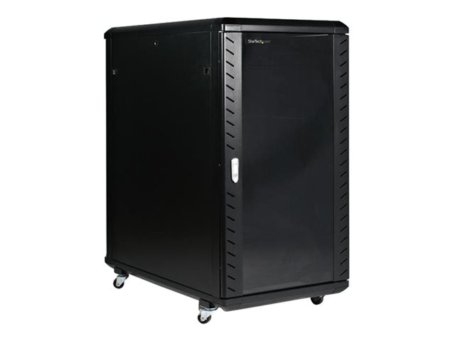 StarTech.com Armario Rack Servidores 36 Pulgadas (914 mm) 22U Desmontable con Ruedas - CABCAGENUTS6 UNISLDSHF19 - Para Equipo 19" de Red, Centro Datos