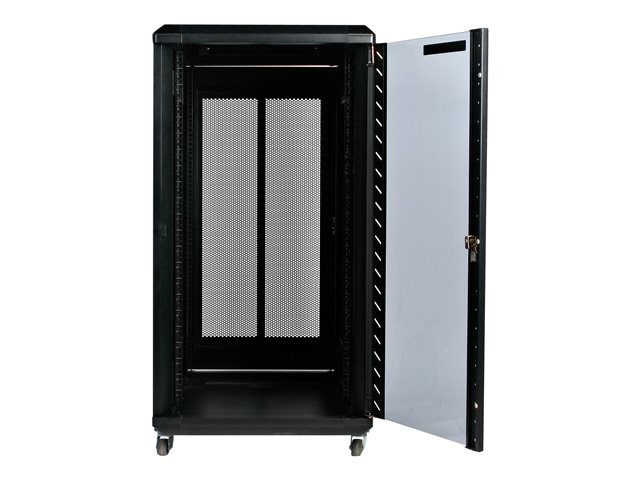 StarTech.com Armario Rack Servidores 36 Pulgadas (914 mm) 22U Desmontable con Ruedas - CABCAGENUTS6 UNISLDSHF19 - Para Equipo 19" de Red, Centro Datos