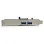 StarTech PEXUSB3S24 Tarjeta PCI Express con 2 puertos USB 3.2 Gen 1