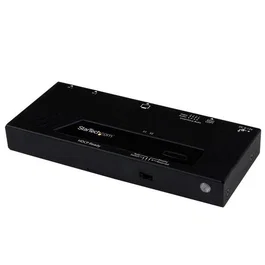 StarTech.com Switch HDMI de 2 Puertos HD1080P 1920x1200 con Conmutacion Automatica y Prioritaria - Soporte HDCP, Plug and Play, Distancia 10m, Negro, P/N SV231HD2A