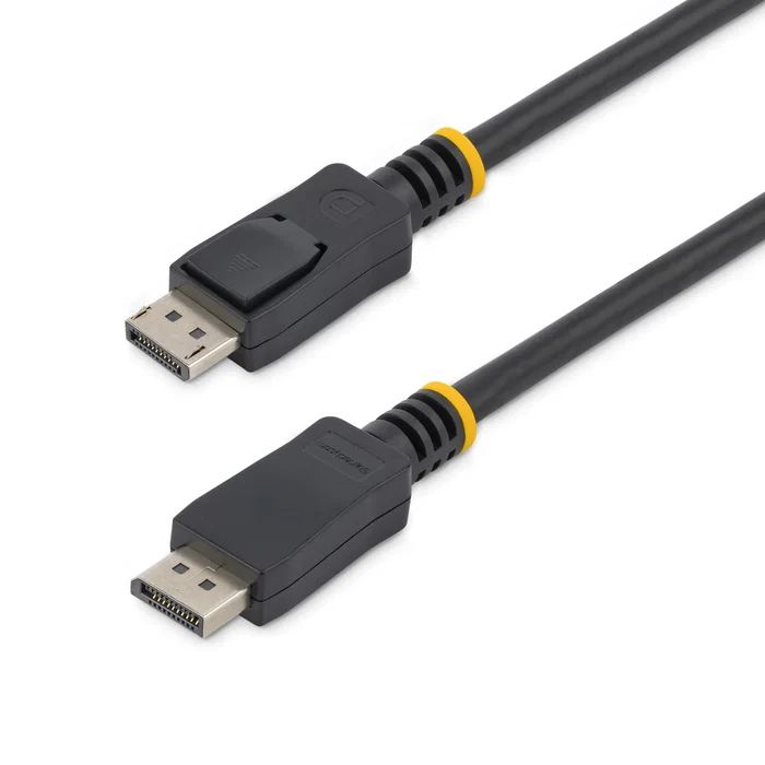 StarTech Cable DisplayPort 7m con pestillo Macho a Macho Negro