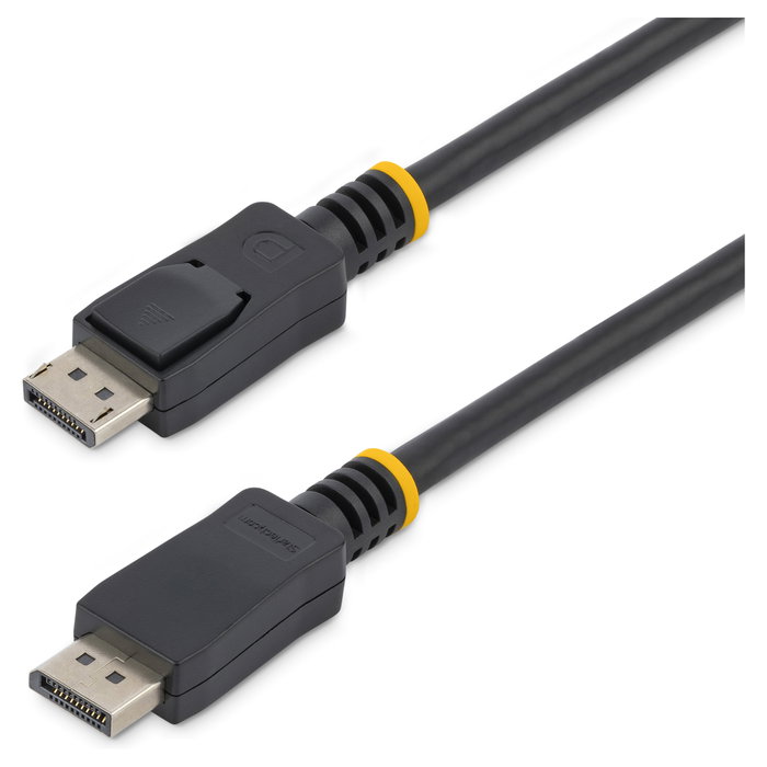 StarTech Cable DisplayPort 7m con pestillo Macho a Macho Negro