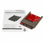 Startech Adaptador Conversor de SSD mSATA a SATA 2,5 pulgadas SAT32MSAT257
