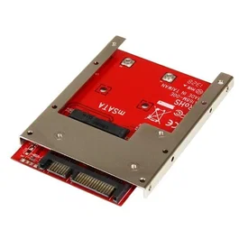 StarTech.com Adaptador Conversor de SSD mSATA a SATA de 2,5 Pulgadas - SAT2MSAT25