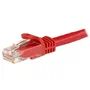 StarTech N6PATC3MRD Cable Ethernet Cat6 de 3m Rojo Snagless RJ45 UTP