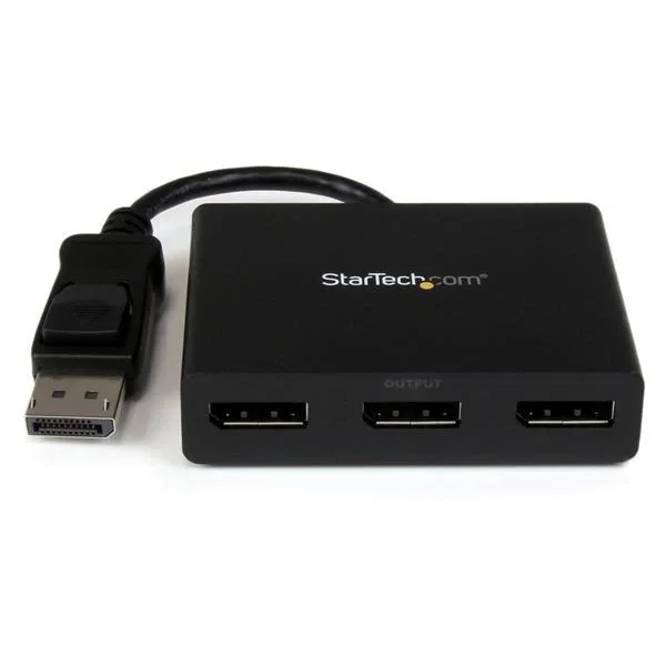 StarTech.com Hub DisplayPort MST de 3 Puertos MSTDP123DP, Negro StarTech.com Hub DisplayPort MST de 3 Puertos MSTDP123DP, Negro