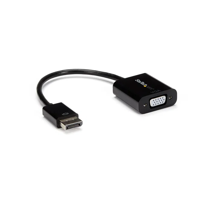 Startechcom Adaptador DisplayPort a VGA DP2VGA3 Negro 10cm