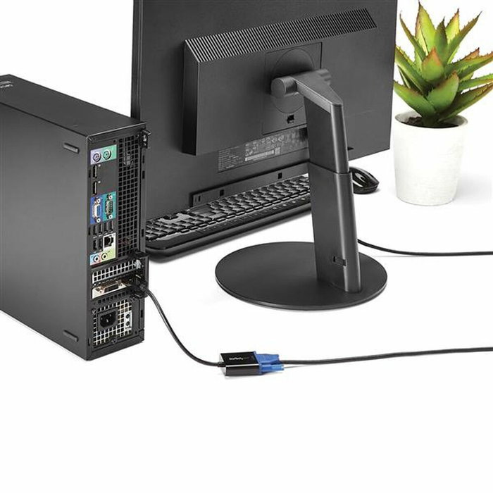 Startechcom Adaptador DisplayPort a VGA DP2VGA3 Negro