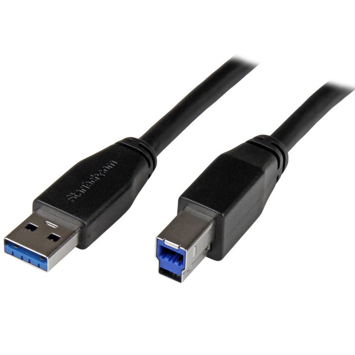 StarTech.com Cable USB 3.0 A a B de 1 m, Azul
