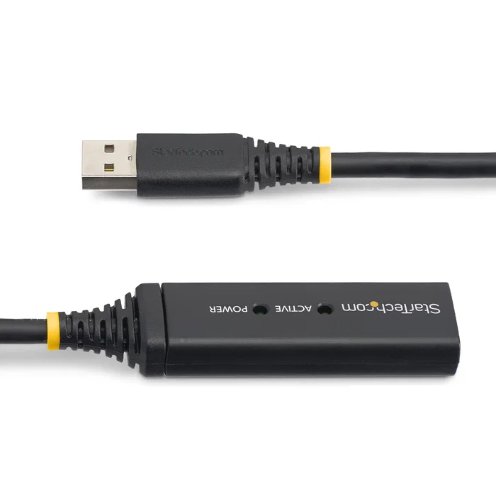 StarTech Cable de Extensión USB 2.0 Activo 5m USB A Macho a Hembra, Negro StarTech Cable de Extensión USB 2.0 Activo 5m USB A Macho a Hembra, Negro
