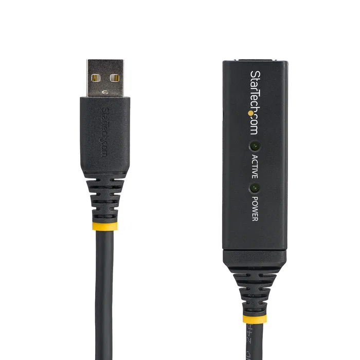 StarTech Cable de Extensión USB 2.0 Activo 5m USB A Macho a Hembra, Negro StarTech Cable de Extensión USB 2.0 Activo 5m USB A Macho a Hembra, Negro