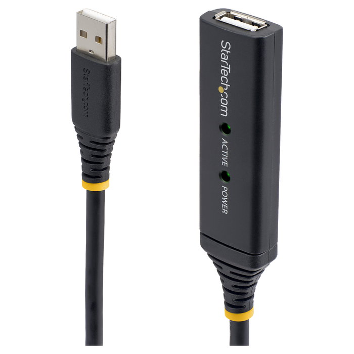 StarTech Cable de Extensión USB 2.0 Activo 5m Negro StarTech Cable de Extensión USB 2.0 Activo 5m Negro