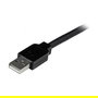 StarTech Cable USB 2.0 Activo de Extensión 5 Metros Negro - USB A Macho a Hembra - 480 Mbit/s, Plug and Play, Certificado CE, FCC