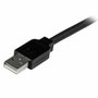 StarTech.com Cable de extensión USB 2.0 activo 5m USB A Macho a Hembra Negro