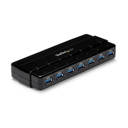 StarTech.com Concentrador USB 3.0 de 7 Puertos - 5Gbps - Hub de Sobremesa