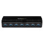 StarTech Concentrador USB 3.2 Gen 1 de 7 Puertos ST7300USB3B Negro