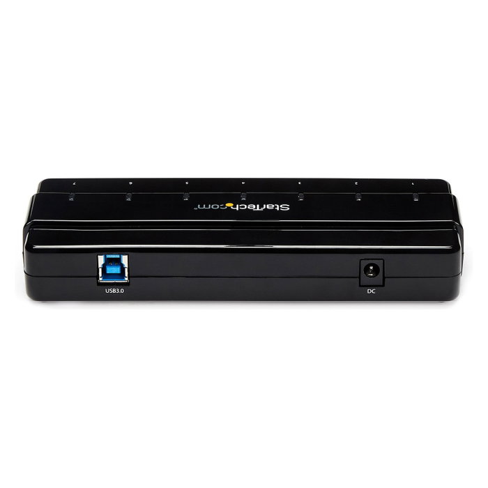 StarTech Concentrador USB 3.2 Gen 1 de 7 Puertos ST7300USB3B Negro