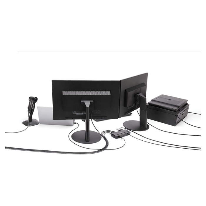 StarTech Concentrador USB 3.2 Gen 1 de 7 Puertos ST7300USB3B Negro