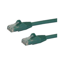 StarTech.com Cable de Parcheo Cat6 UTP 1 Metro Verde Snagless RJ45, Gigabit Ethernet 1000 Mbps, PoE, ETL/CE/REACH, CMG